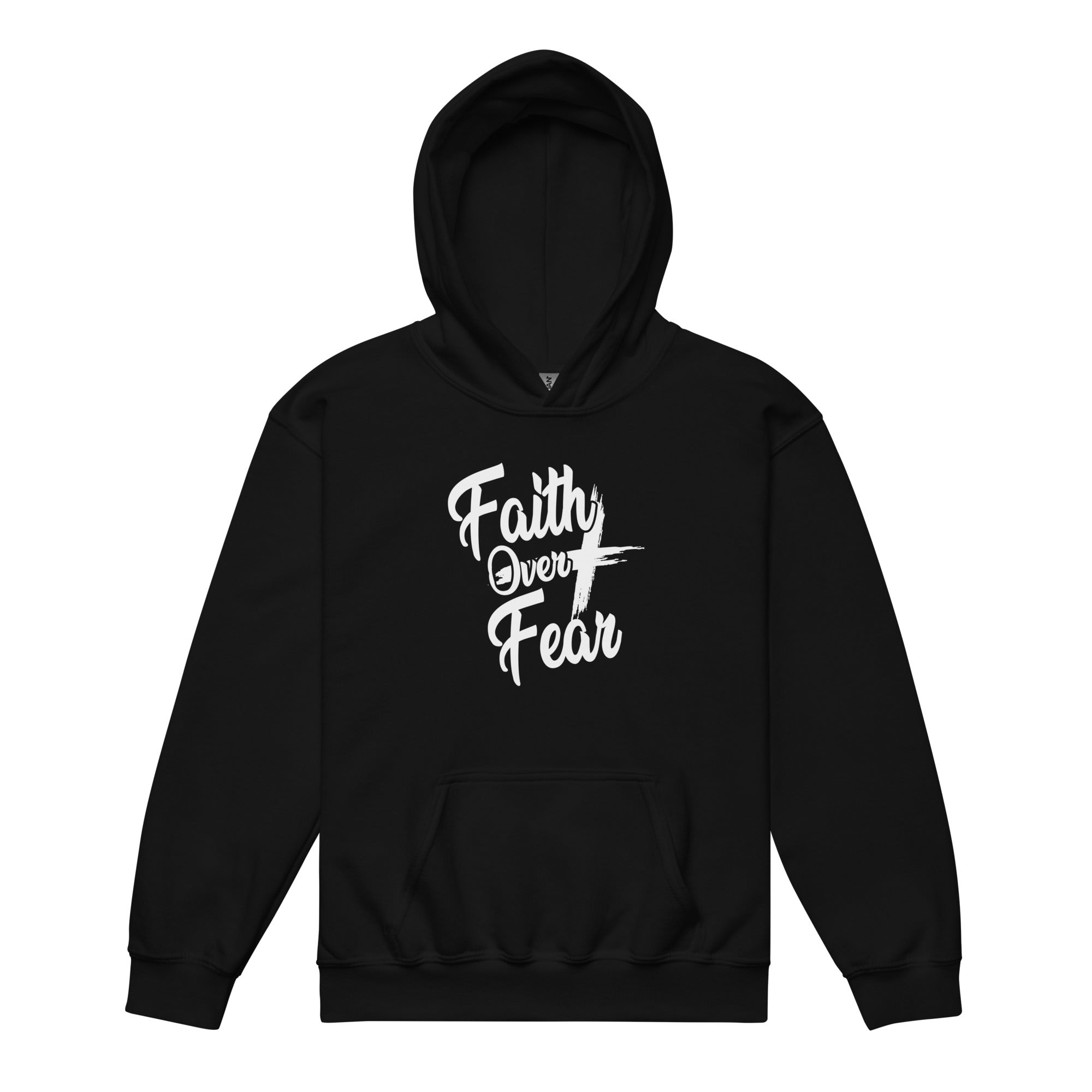 F&H Faith Over Fear Youth Heavy Blend Hoodie