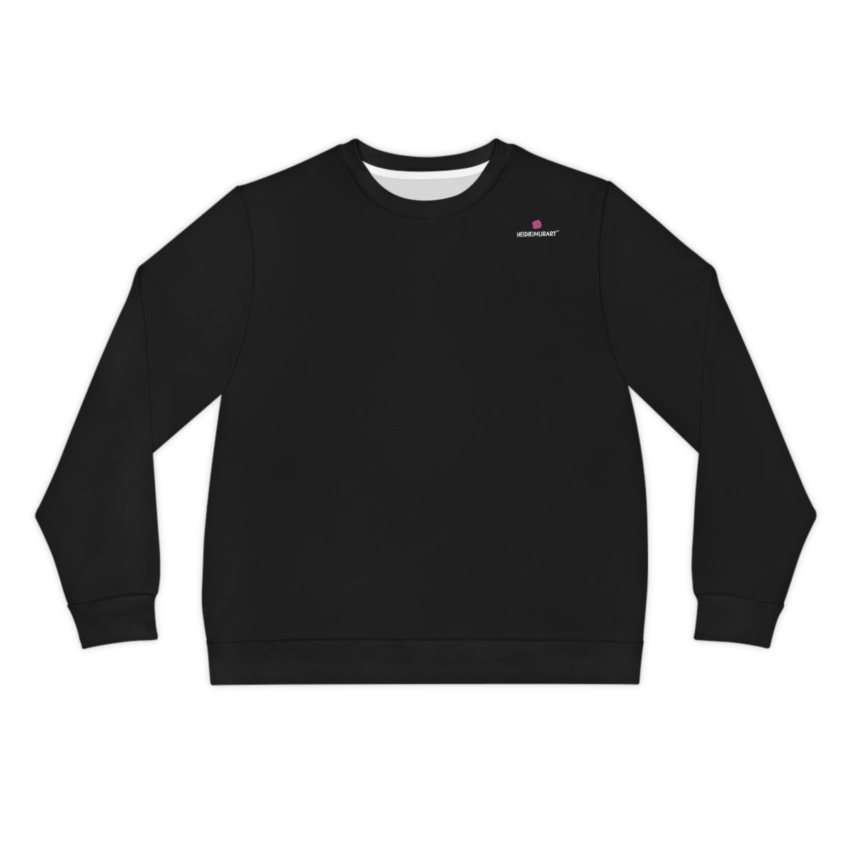 Black Lightweight Men's Sweatshirt - Breathable & Soft