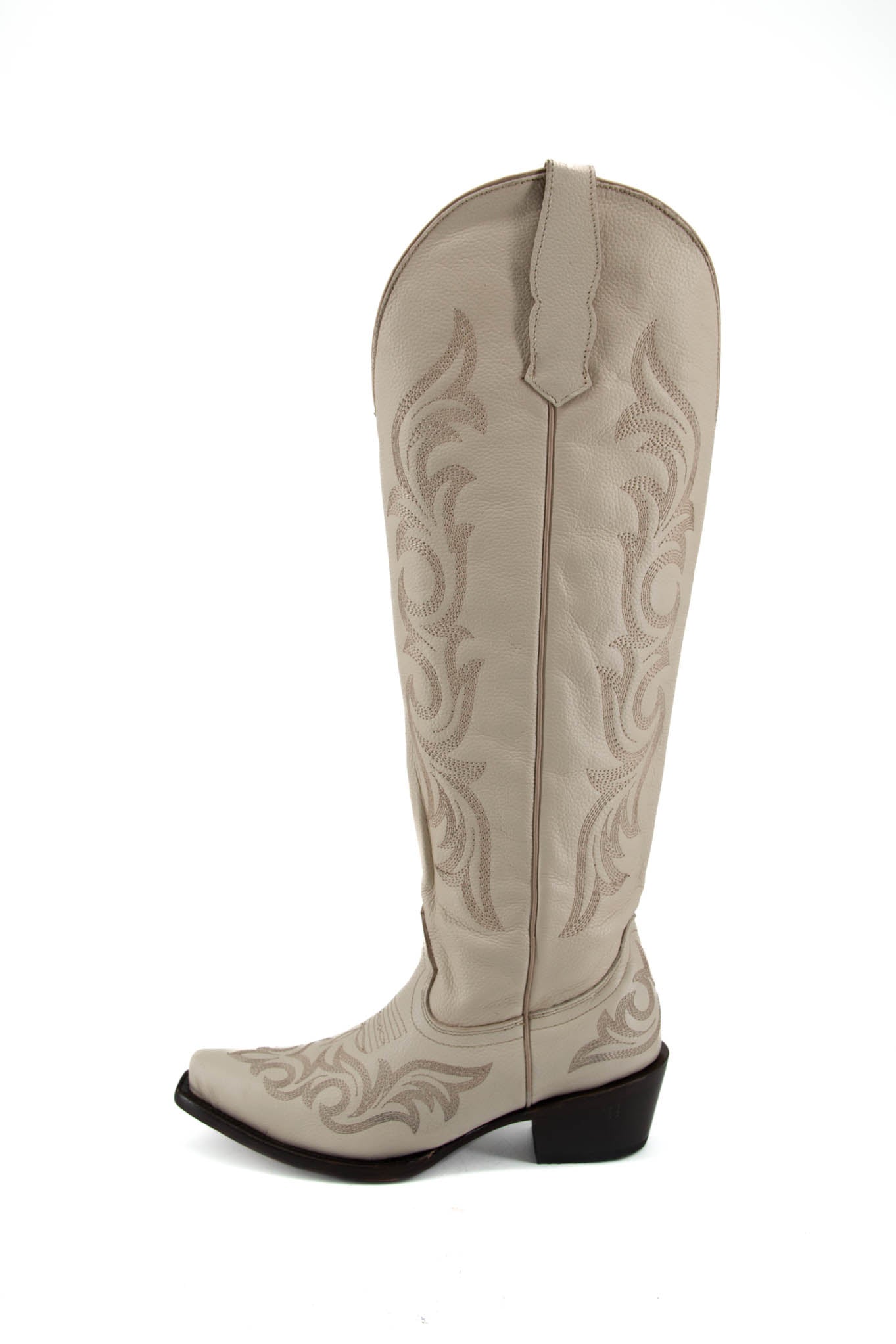 Jenny Tall Cowgirl Boot - Genuine Leather Western Boots