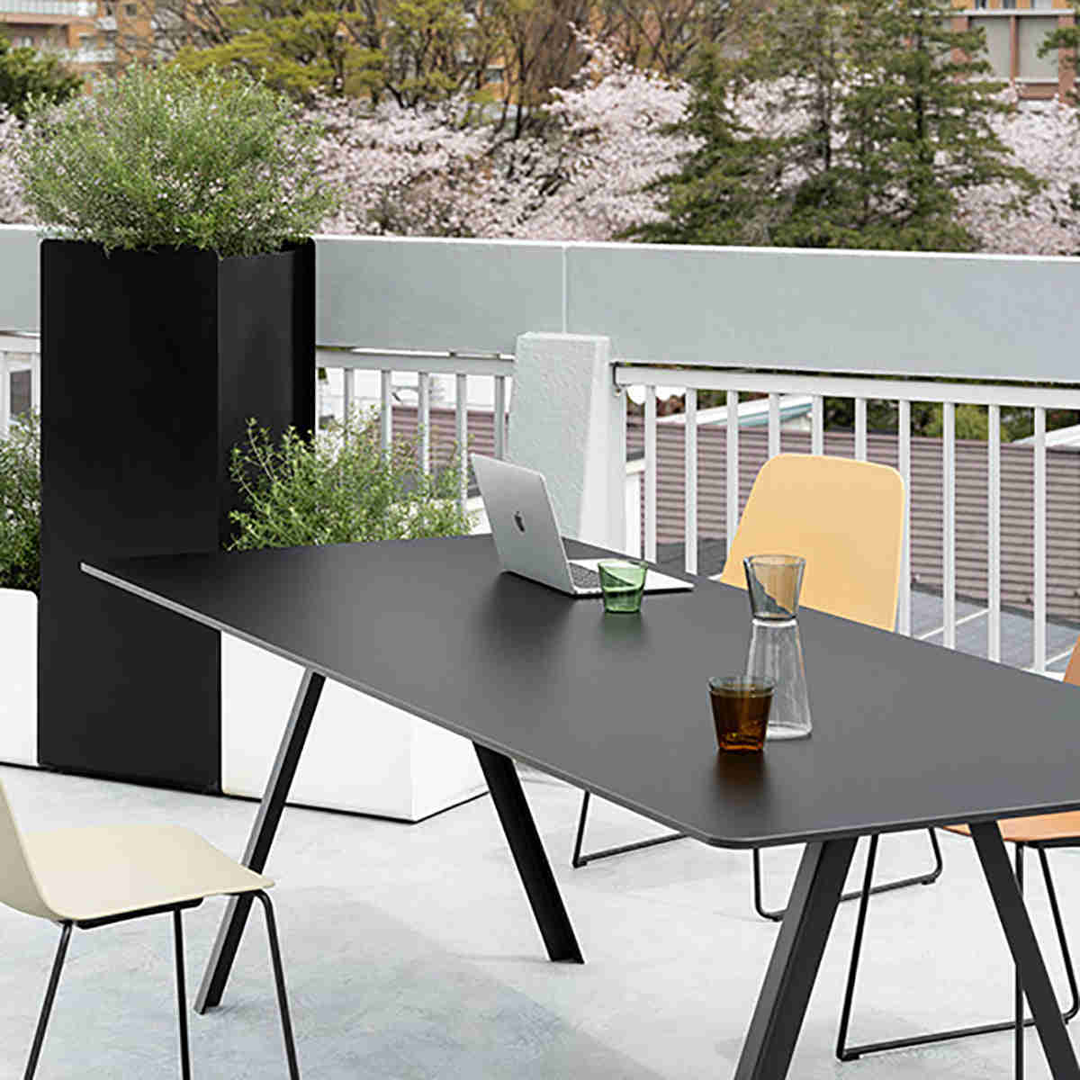 A.T.S. Outdoor Table: Lightweight & Durable Aluminum Honeycomb Design