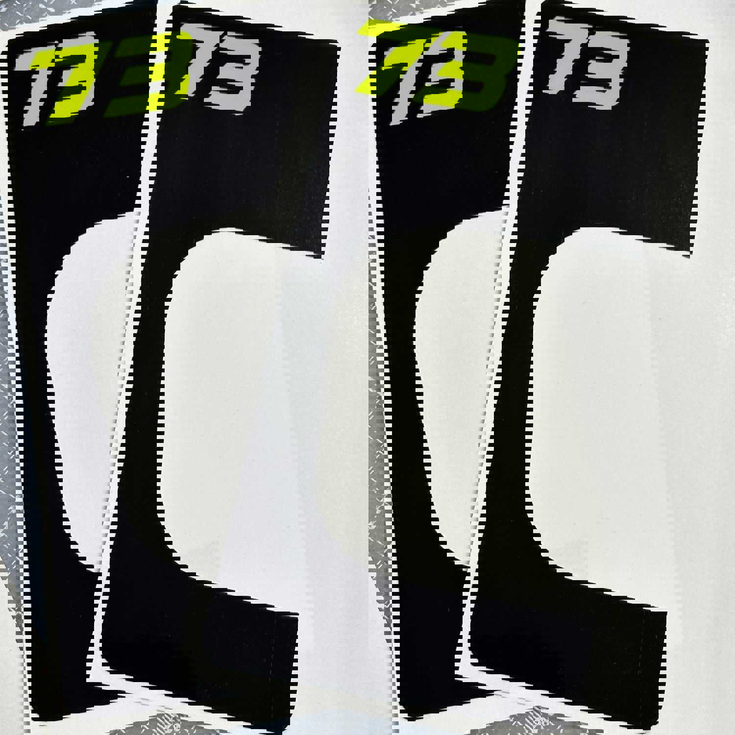 Front Headlight Plate Replica Decal for Super73 Rx / Adventure Series