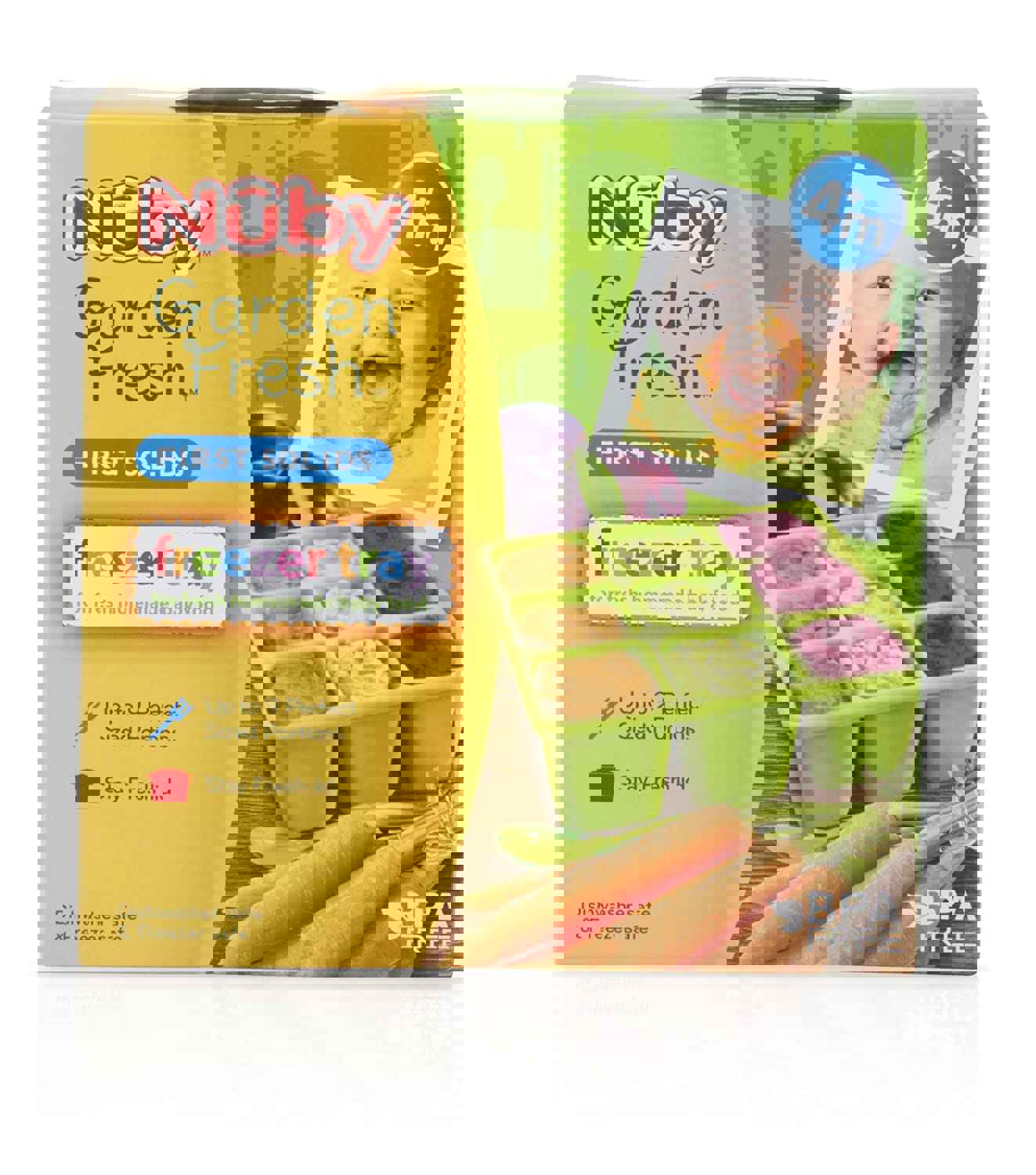 Nuby Garden Fresh Freezer Tray for Homemade Baby Food