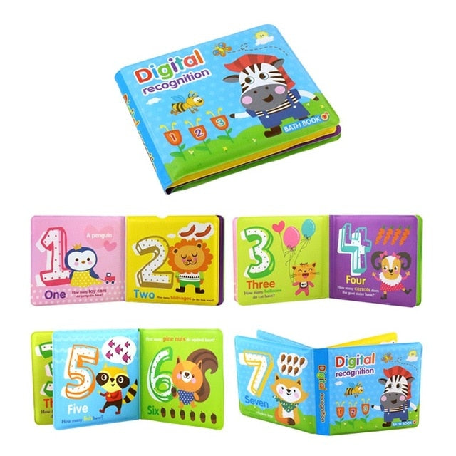 Baby Soft Cloth Book - Early Learning Educational Toy for Toddlers