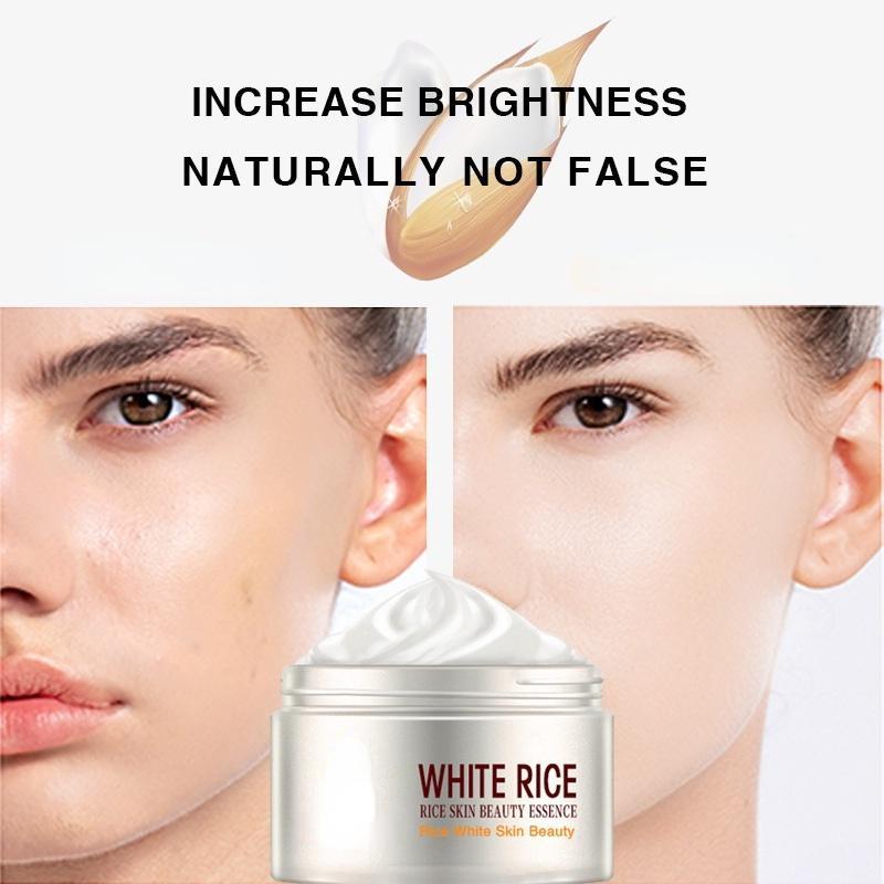 YRFKT White Rice Whitening Cream - Anti Aging, Wrinkle Removal, Nourishing & Moisturizing Facial Cream