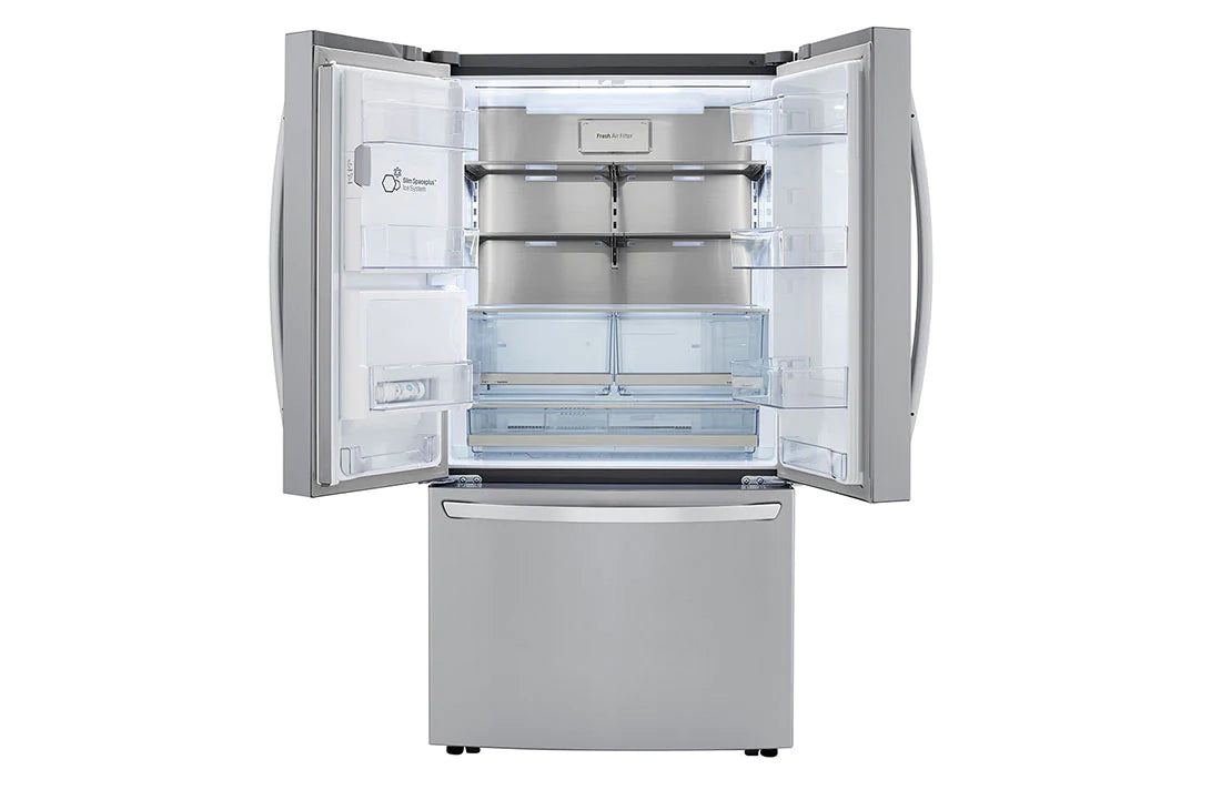 NEW: LRFXC2416S 24 cu. ft. Smart Wi-Fi Enabled Counter-Depth Refrigerator with Craft Ice™ Maker