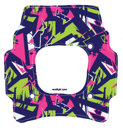 Front Headlight Plate Replica Decal for Super73 Rx / Adventure Series