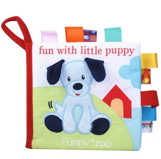 Baby Soft Cloth Book - Early Learning Educational Toy for Toddlers