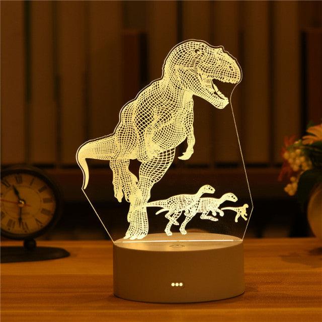 3D Love Lamp Acrylic Bear Rose LED Night Light for Valentine's Day, Christmas, and Party Decorations