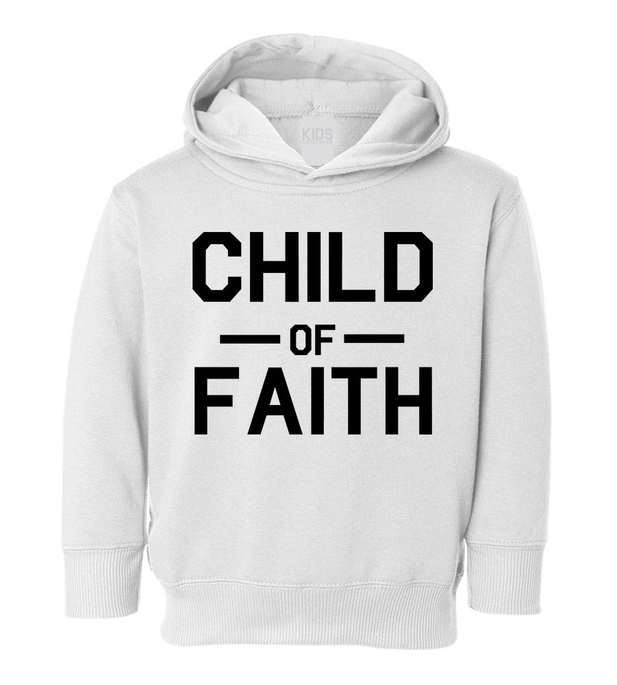 Child Of Faith Religious Toddler Boys Pullover Hoodie