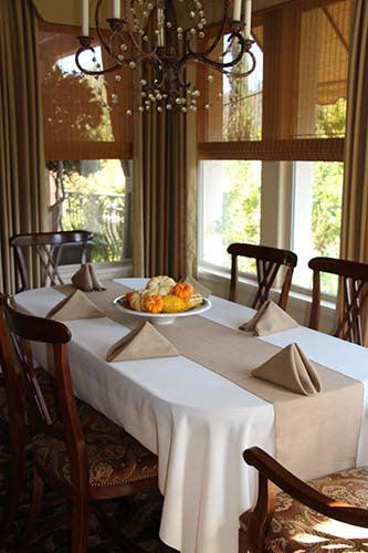 Natural 13 x 120 Havana Table Runner with Square Ends
