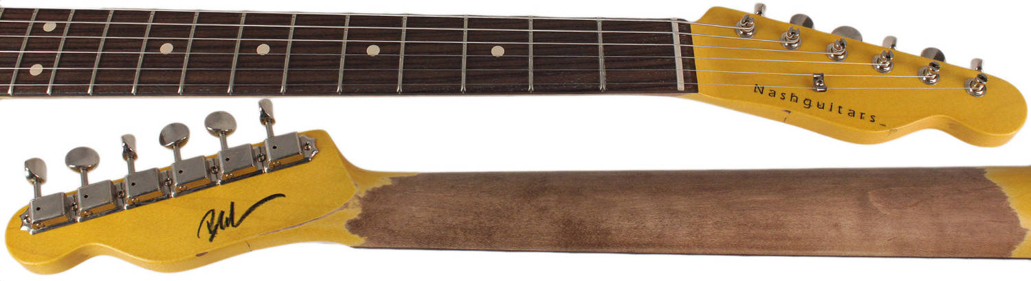 Nash T-63 Custom Tiki Tele Guitar with Light Aging