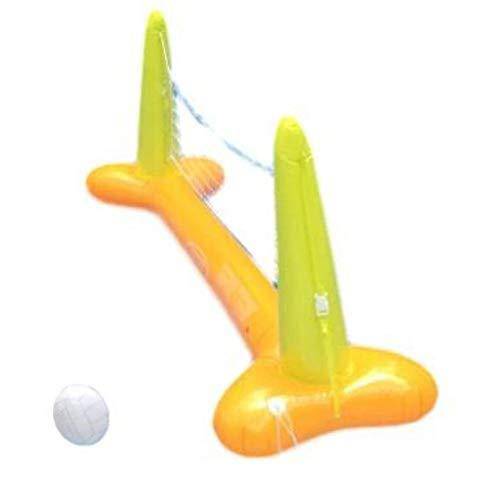MSS Inflatable Pool Volleyball Set with Floating Net and Ball for Outdoor Water Games