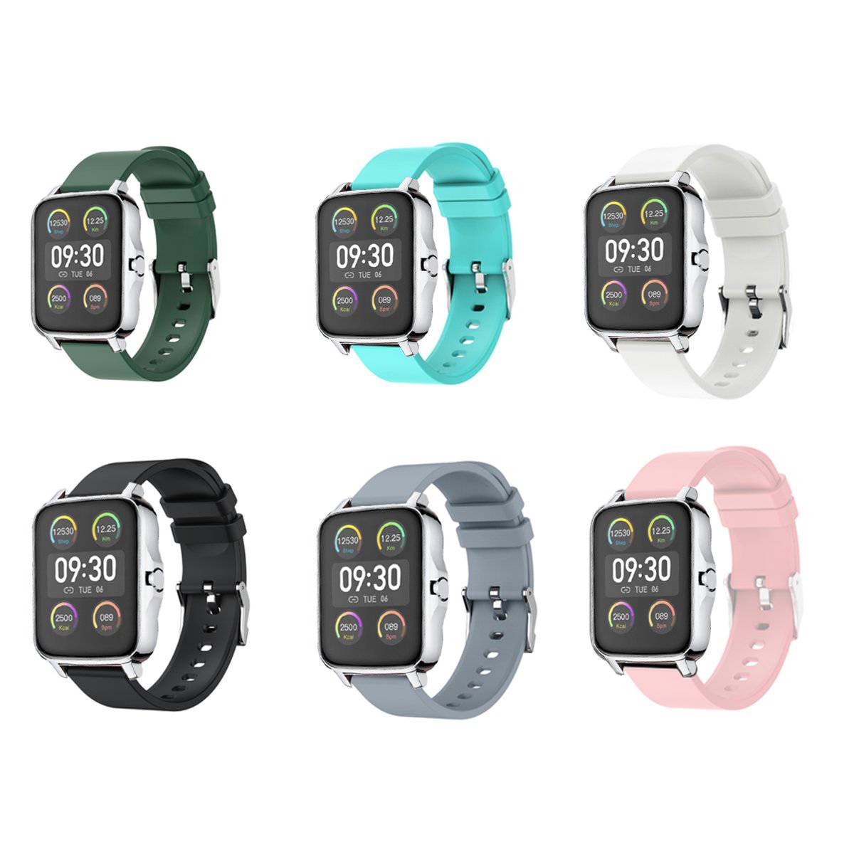 Lifestyle Smart Watch with Heart Health Monitor & Activity Tracker