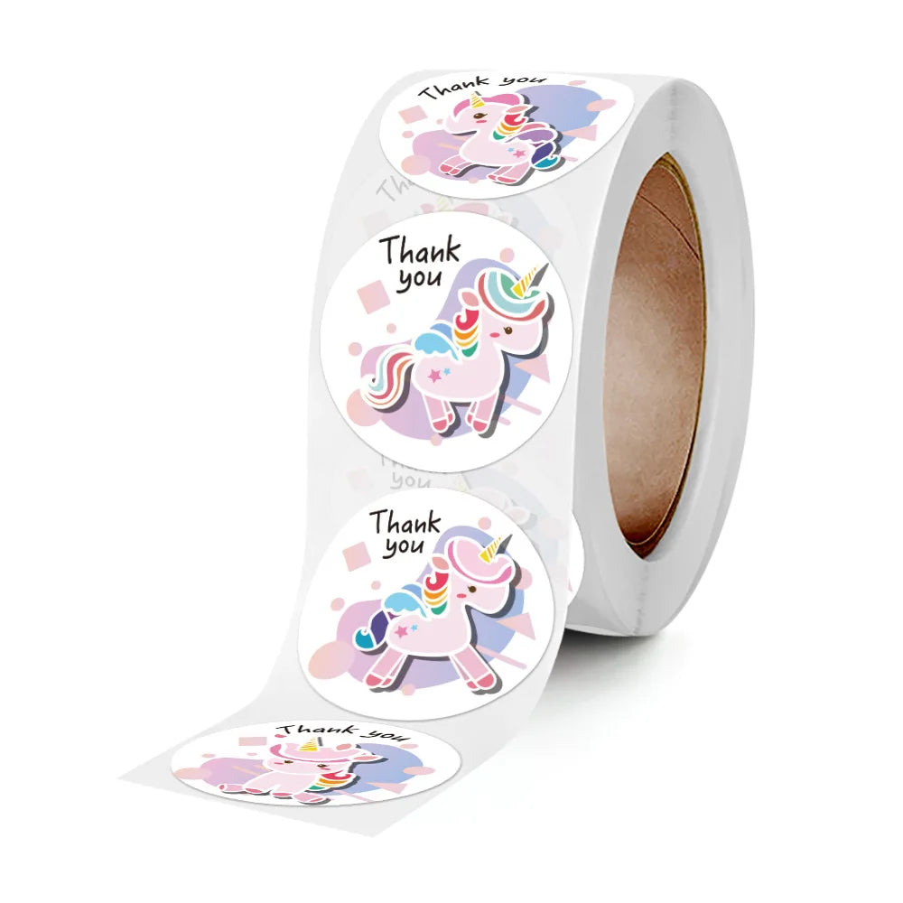 CIFEEO Unicorn Sticker Set for Parties, Gifts, and School Supplies (100-500pcs)