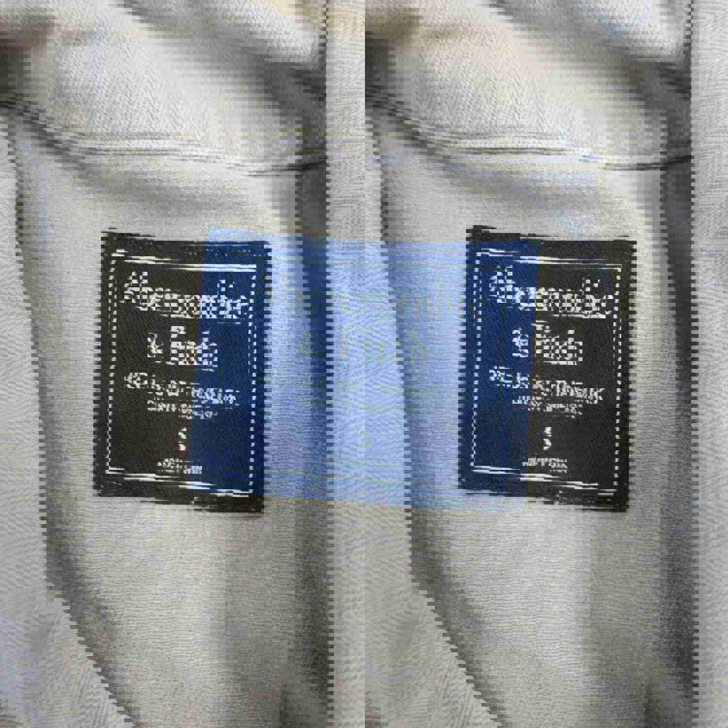 Abercrombie & Fitch Men's Gray Shirt Jacket with Outdoor Pocket