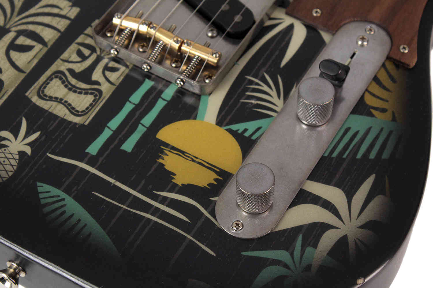 Nash T-63 Custom Tiki Tele Guitar with Light Aging