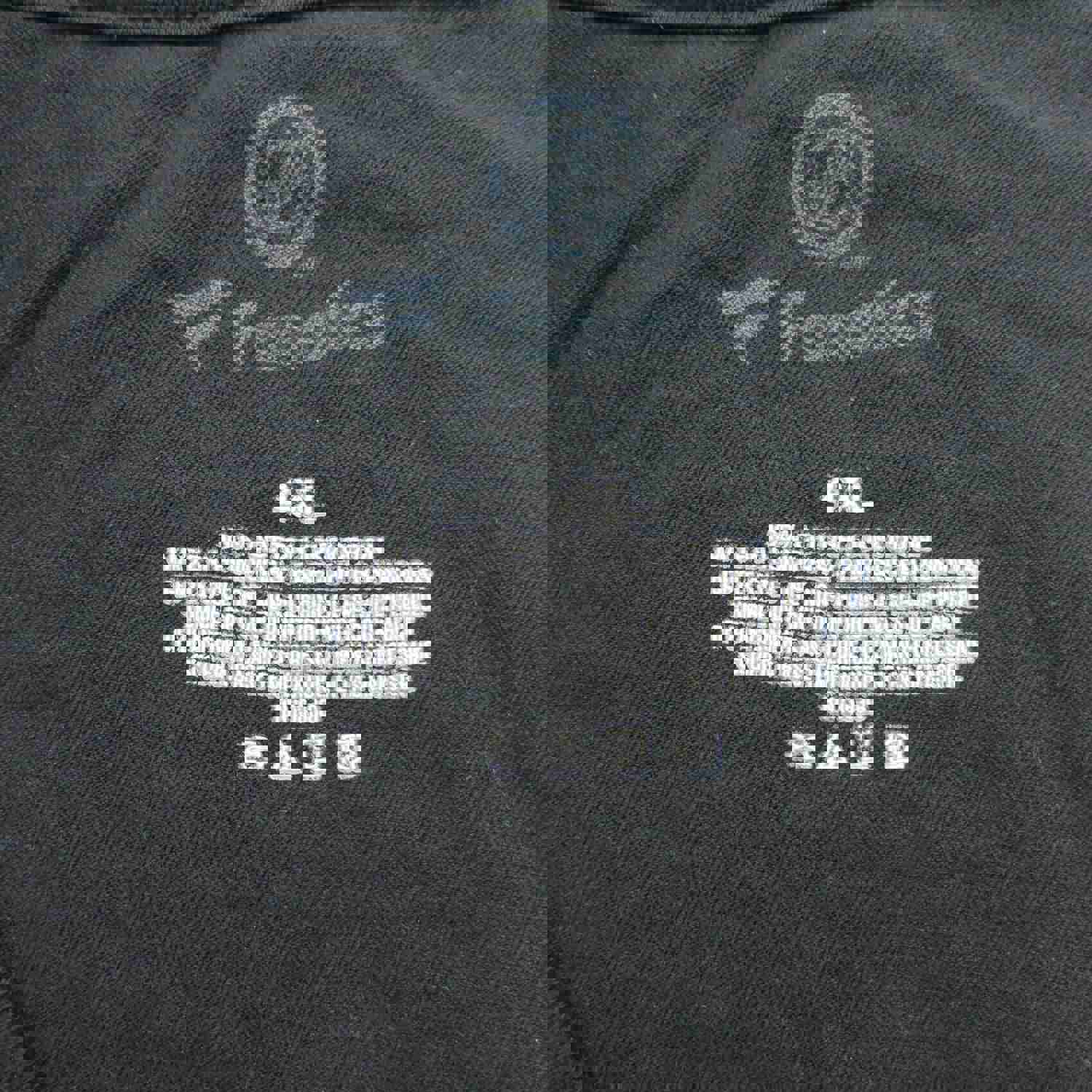 Fanatics Mens 4XL Black Crew Neck Tee - Stanley Cup Playoffs NHL 2017 Sports