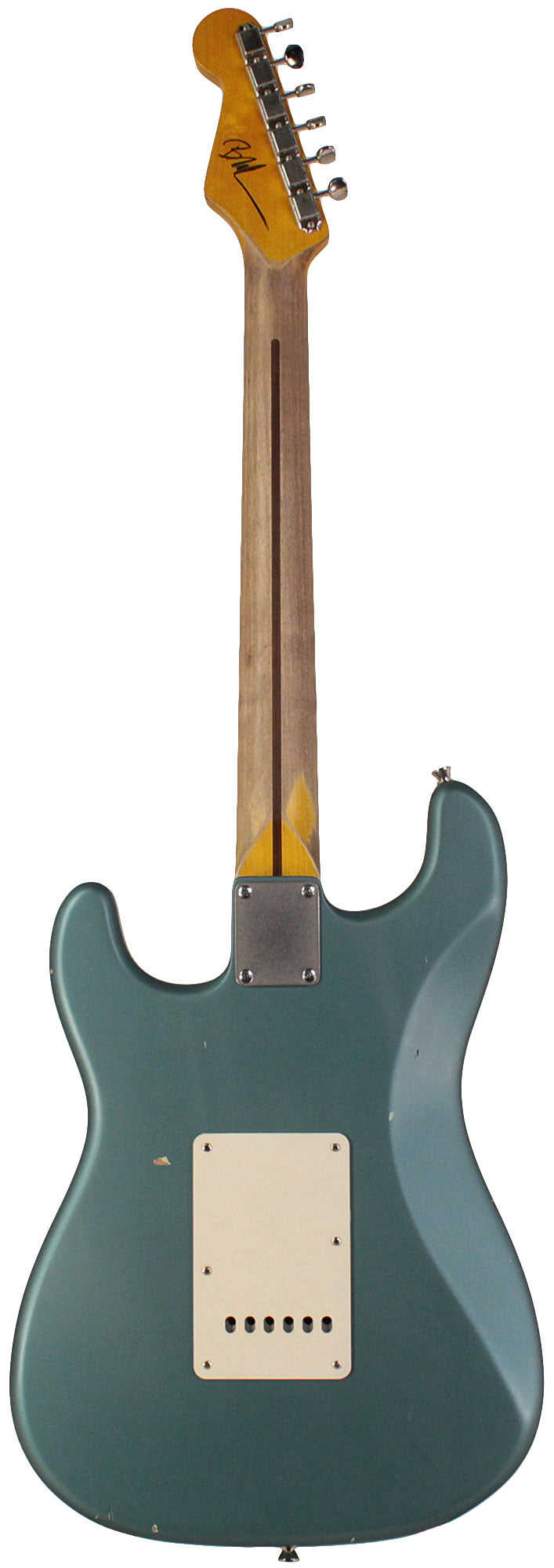 Nash S-57 Guitar, Ocean Turquoise Metallic, Light Aging