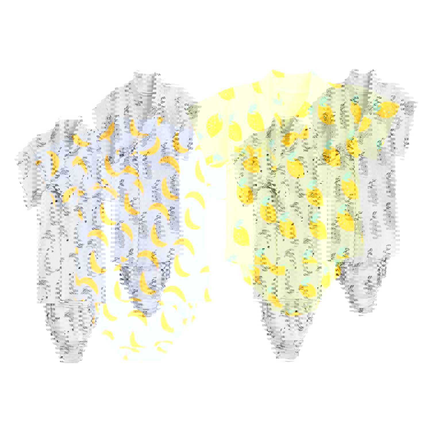 Fruit Print Baby Boys Girls 2pcs Cotton Clothing Sets