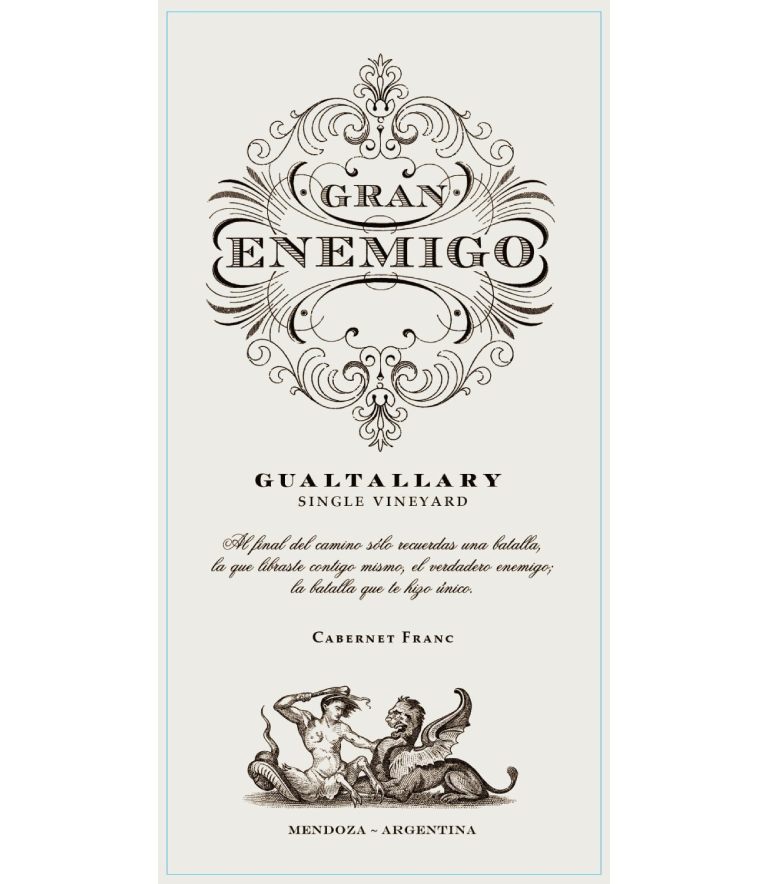 El Enemigo Gran Enemigo Gualtallary Single Vineyard Cabernet Franc 2017 (750 ml)