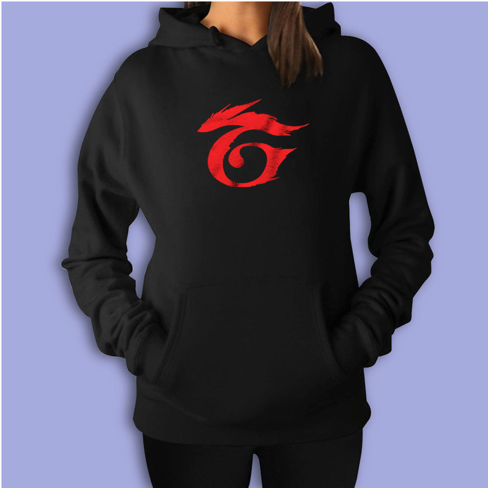 Free Fire Logo Game RPG Women's Hoodie