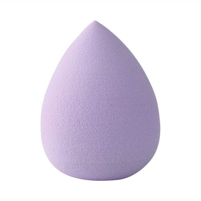 1Pc Water Drop Shape Makeup Sponge - Smooth Foundation Blending Puff for Women