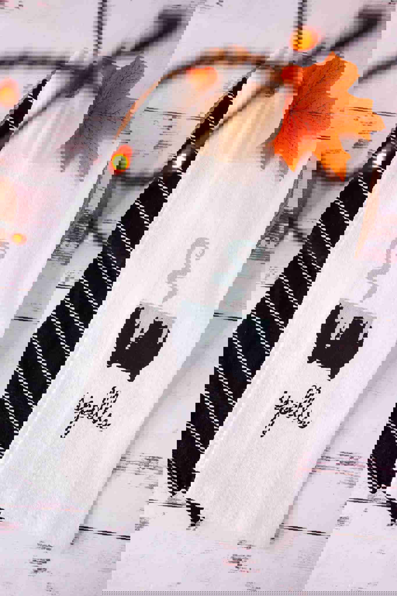Spells & Stripe Kitchen Towels (Set of 2)