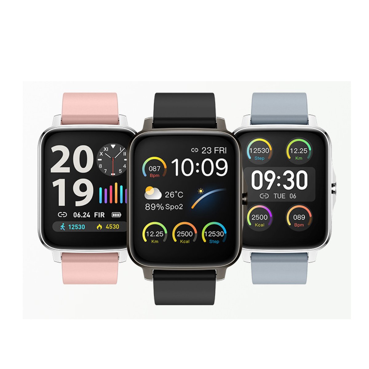 Lifestyle Smart Watch with Heart Health Monitor & Activity Tracker