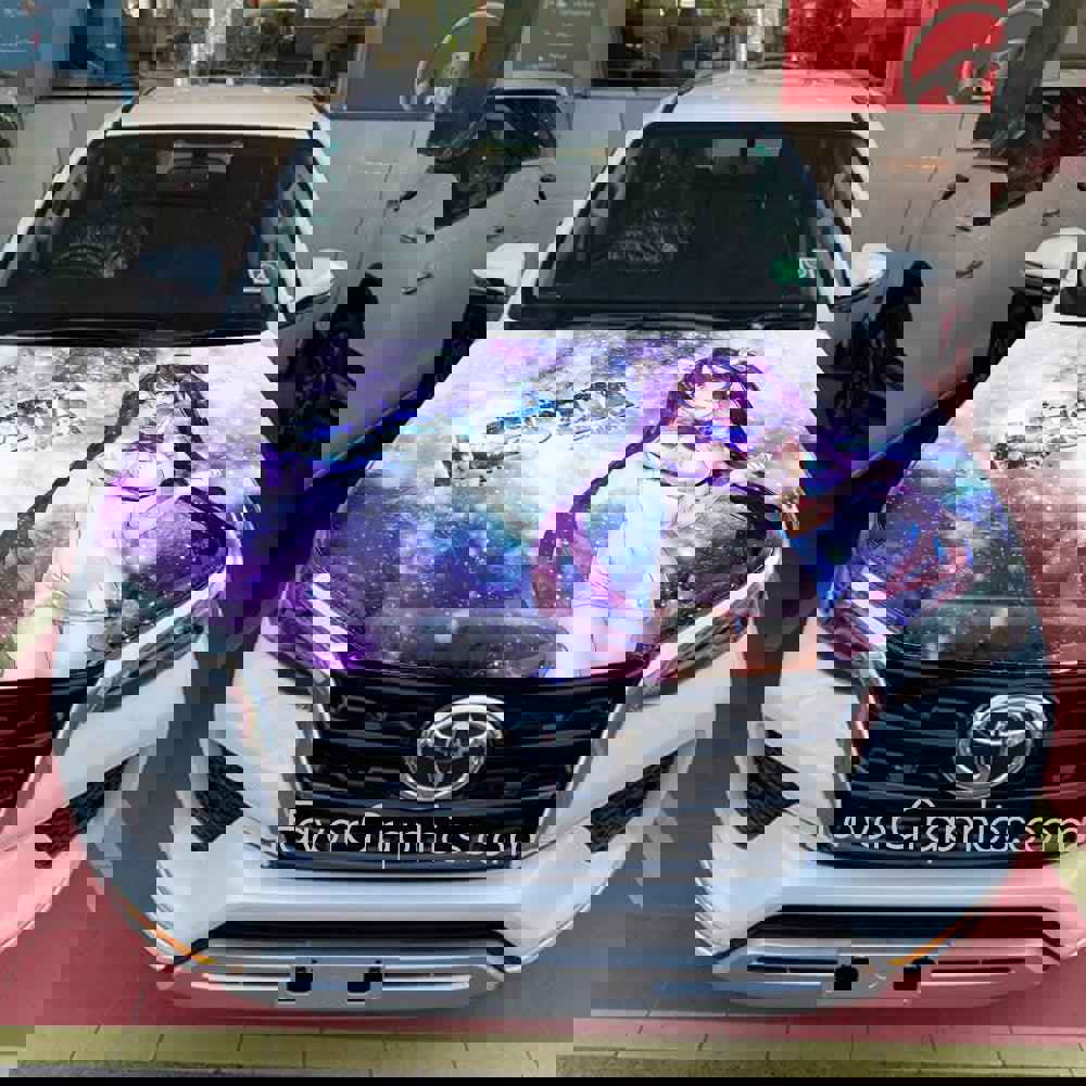 Hestia DanMachi Itasha Car Vinyl Hood Wrap Decal Sticker