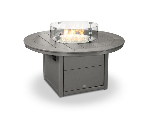 Polywood Round 48 Fire Pit Table