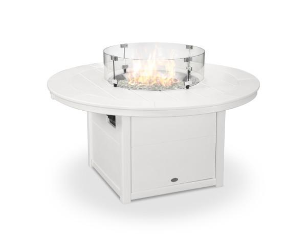 Polywood Round 48 Fire Pit Table