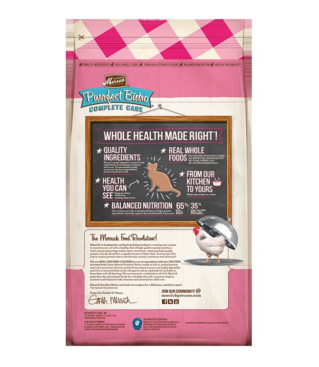 Merrick Purrfect Bistro Complete Care Sensitive Stomach Dry Cat Food