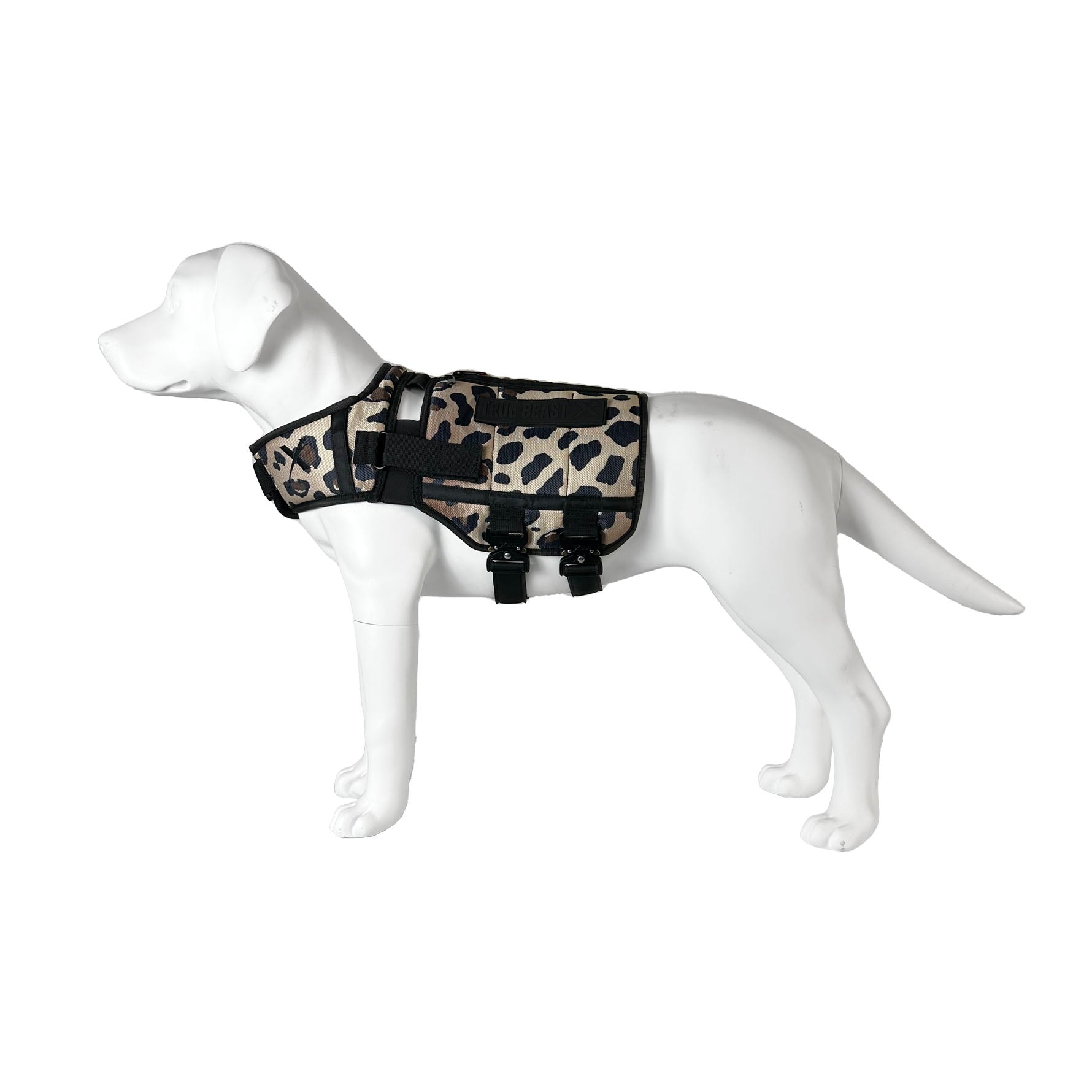 XDOG WEIGHT & FITNESS VEST 3.5 - Enhanced Dog Harness (Leopard) - Refurbished