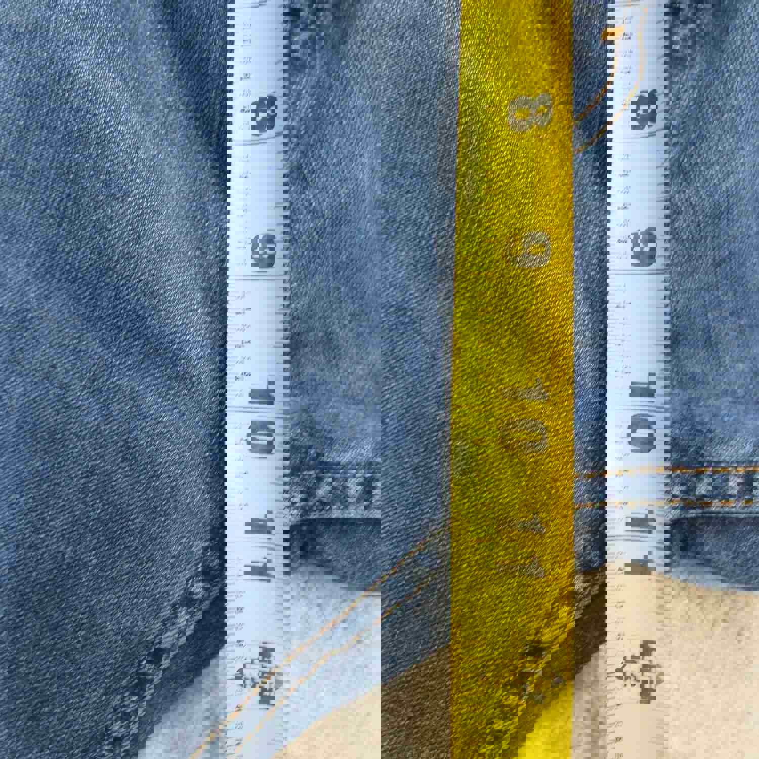 Levi's Men's Blue Straight Leg Denim Jeans - W38XL34