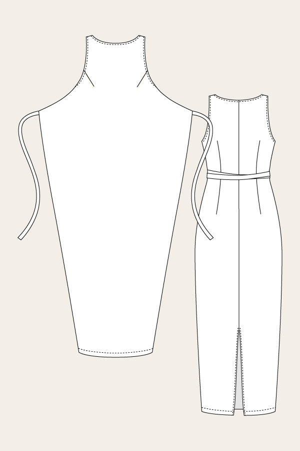 Named Clothing, Kielo Wrap Dress & Jumpsuit, Paper Pattern