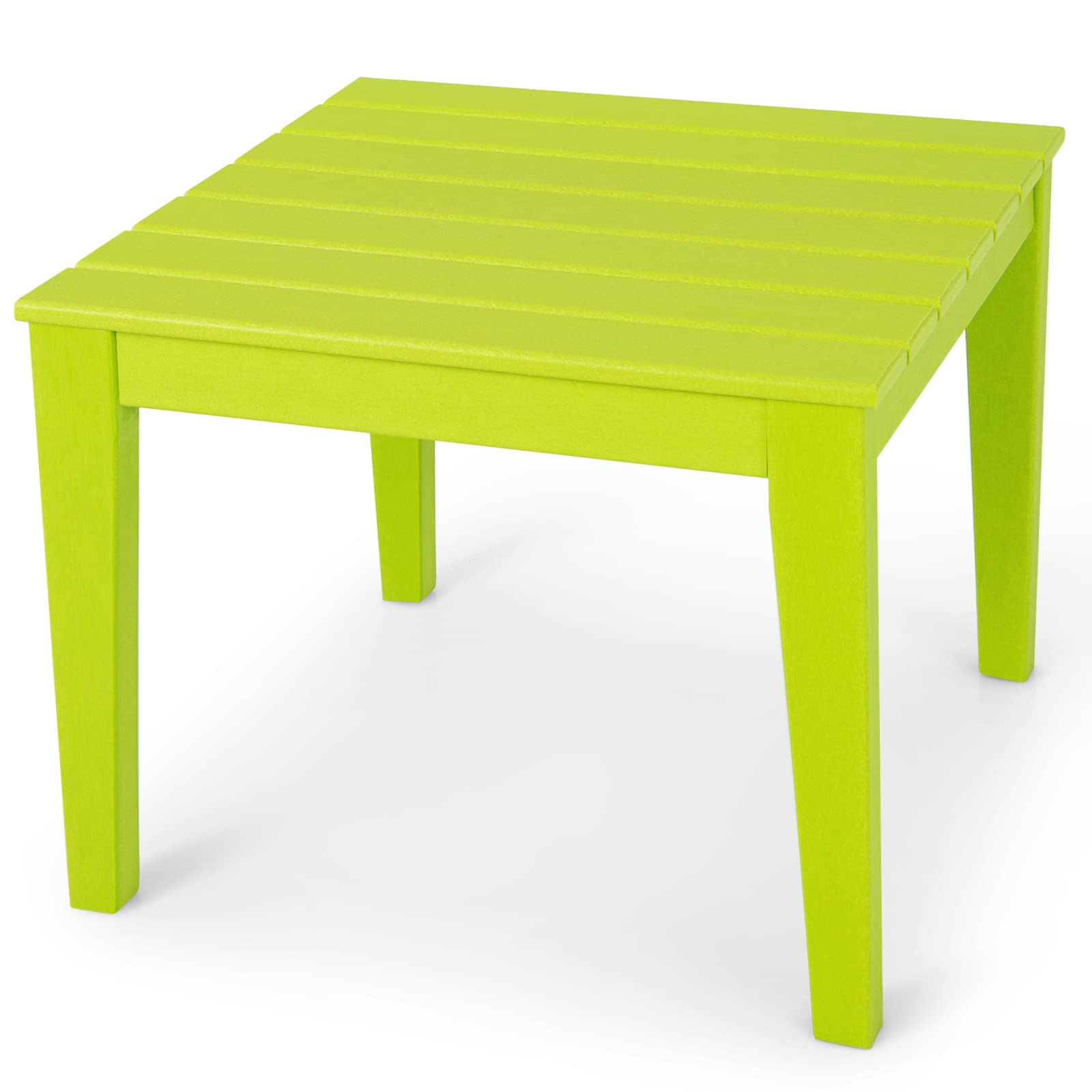 Costzon Kids Table, 25.5 x 25.5 Square Activity Play Table, Indoor & Outdoor, Toddler Table
