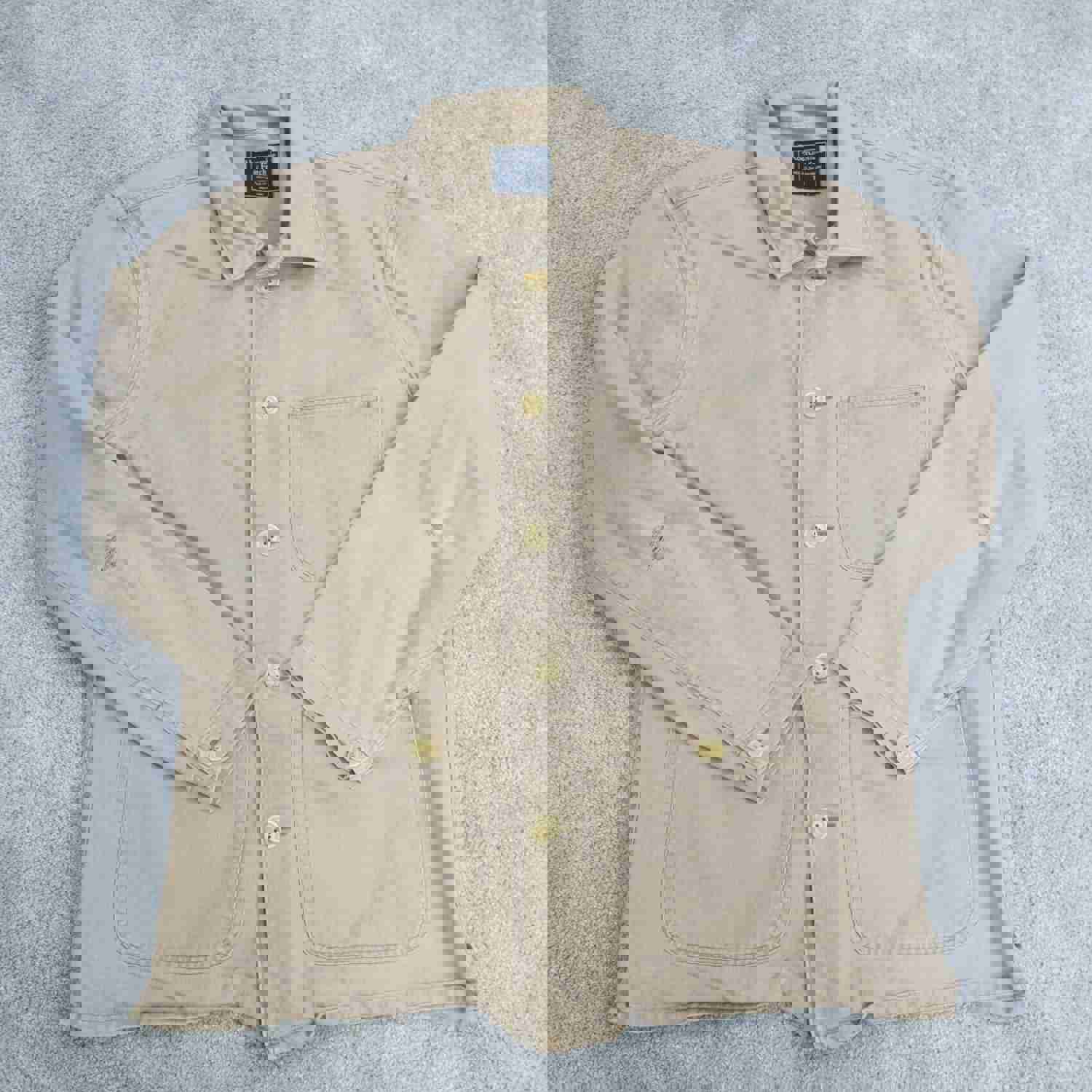 Abercrombie & Fitch Men's Gray Shirt Jacket with Outdoor Pocket