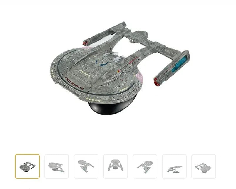 Star Trek Collection - 15 Big Ship Items (DDP) from Brazil
