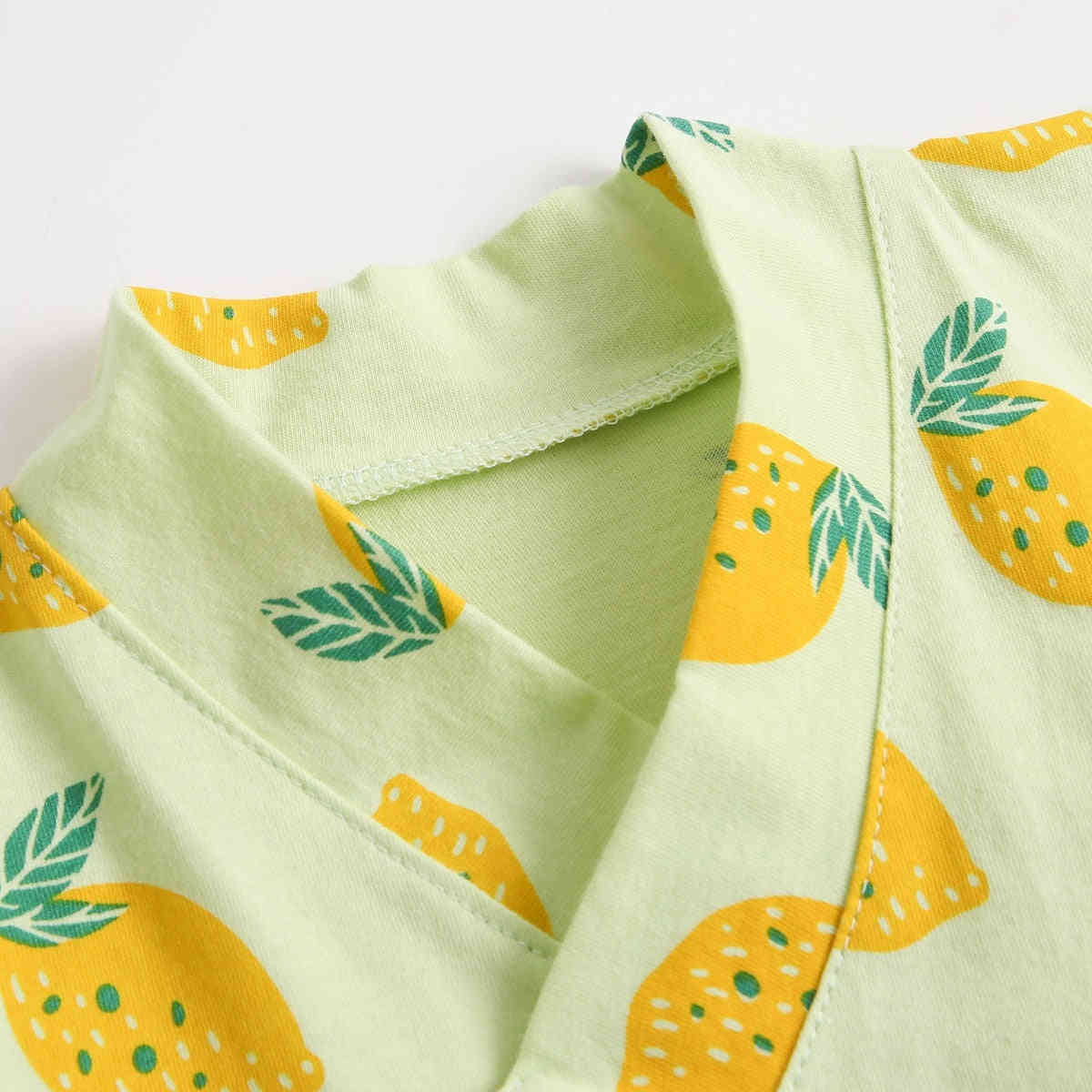 Fruit Print Baby Boys Girls 2pcs Cotton Clothing Sets