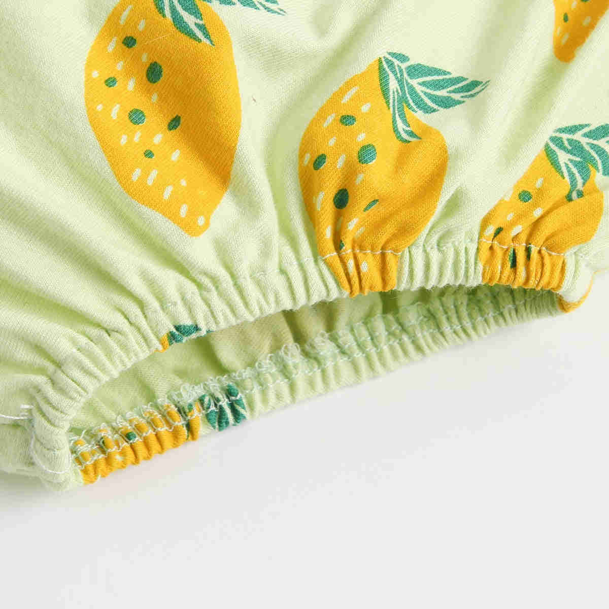 Fruit Print Baby Boys Girls 2pcs Cotton Clothing Sets