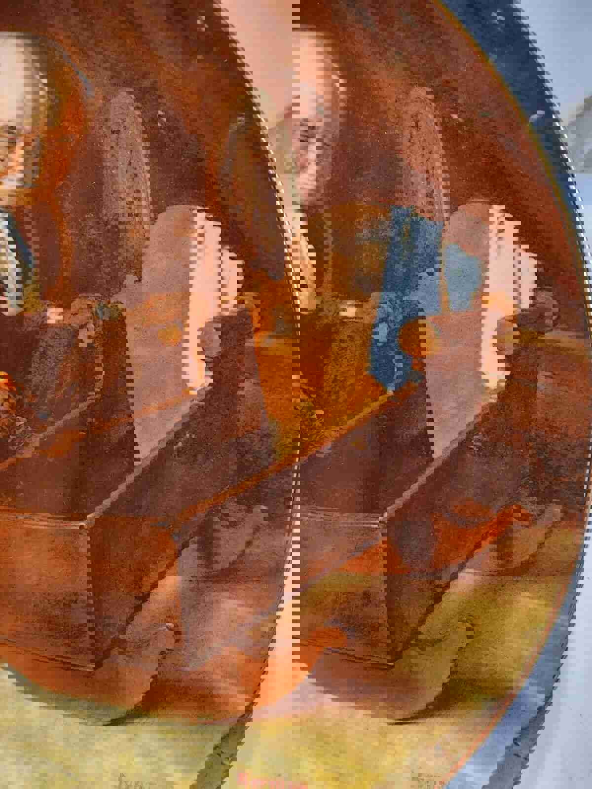 Vintage Knowles Norman Rockwell Limited Edition Grandpas Gift Porcelain Plate