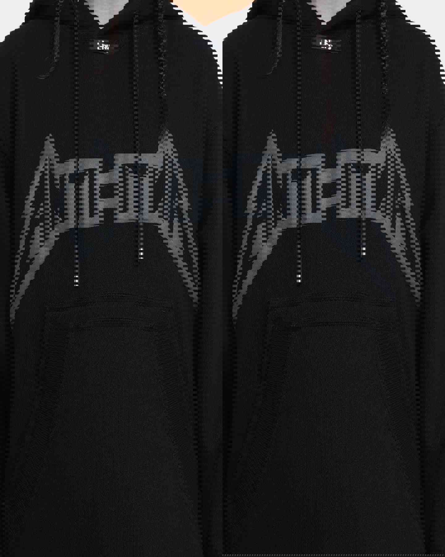 The Anti Order Heavy Metal Hoodie Black