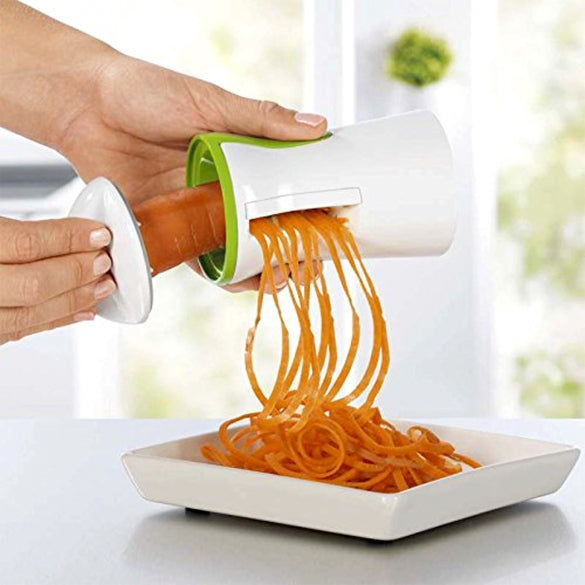 Vegetable Spiral Shredding Gadget - Professional Kitchen Tool for Healthy Noodles