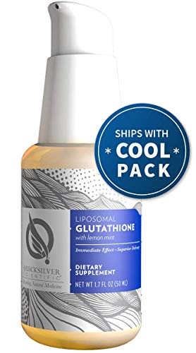 Quicksilver Scientific Liposomal Glutathione - Advanced Antioxidant Liquid Supplement with Nano Technology for Superior Absorption, Soy-Free (1.7oz / 50ml)