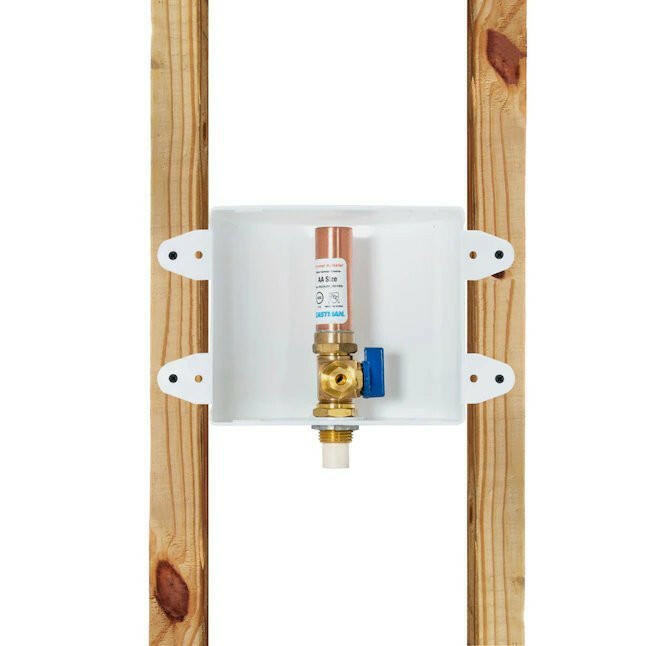 Eastman Ice Maker Outlet Box with Hammer Arrestor – 1/2 in. CPVC