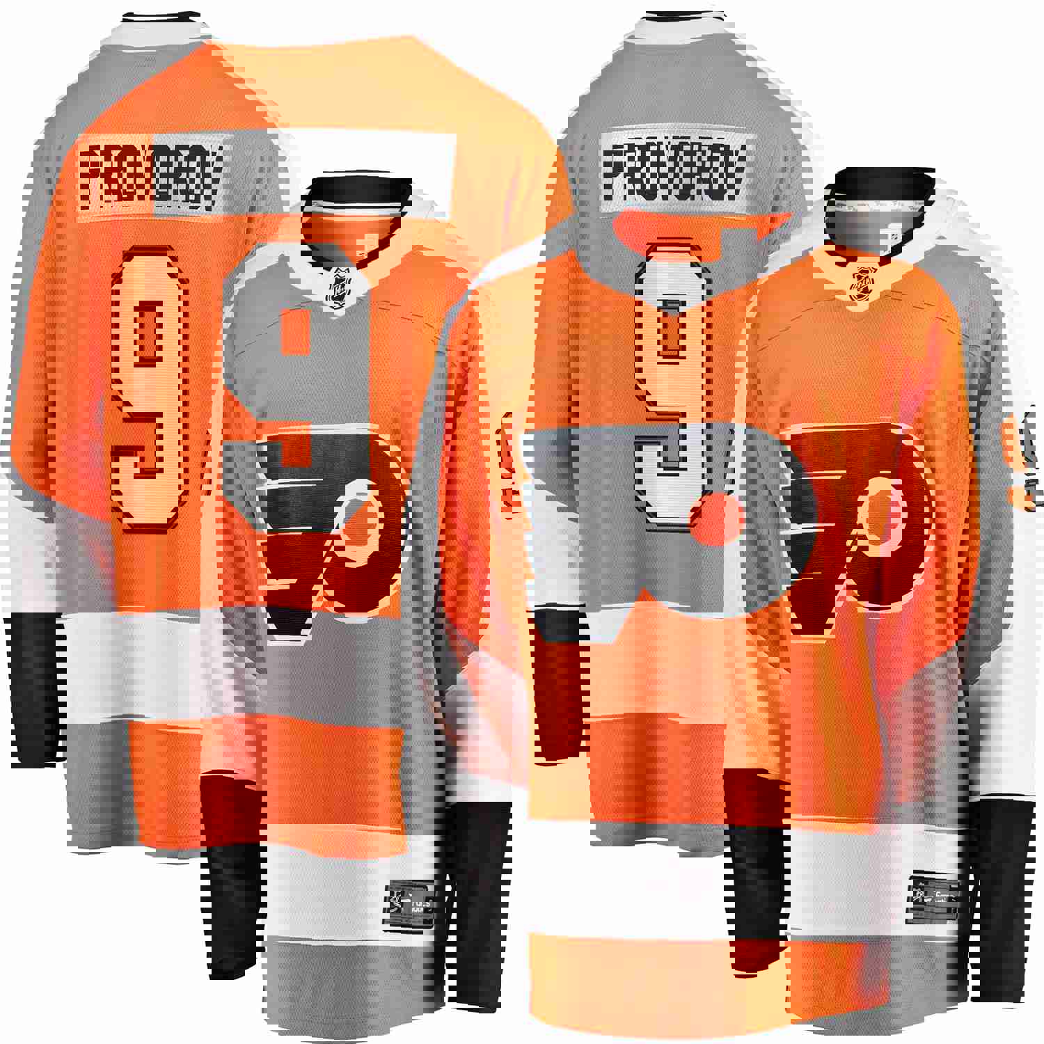 Ivan Provorov Philadelphia Flyers Fanatics Branded Home Breakaway Jersey - Orange