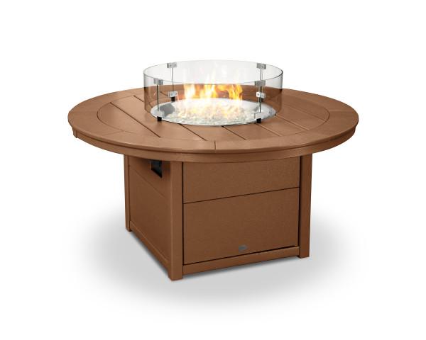 Polywood Round 48 Fire Pit Table