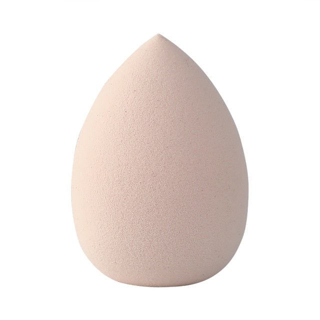 1Pc Water Drop Shape Makeup Sponge - Smooth Foundation Blending Puff for Women