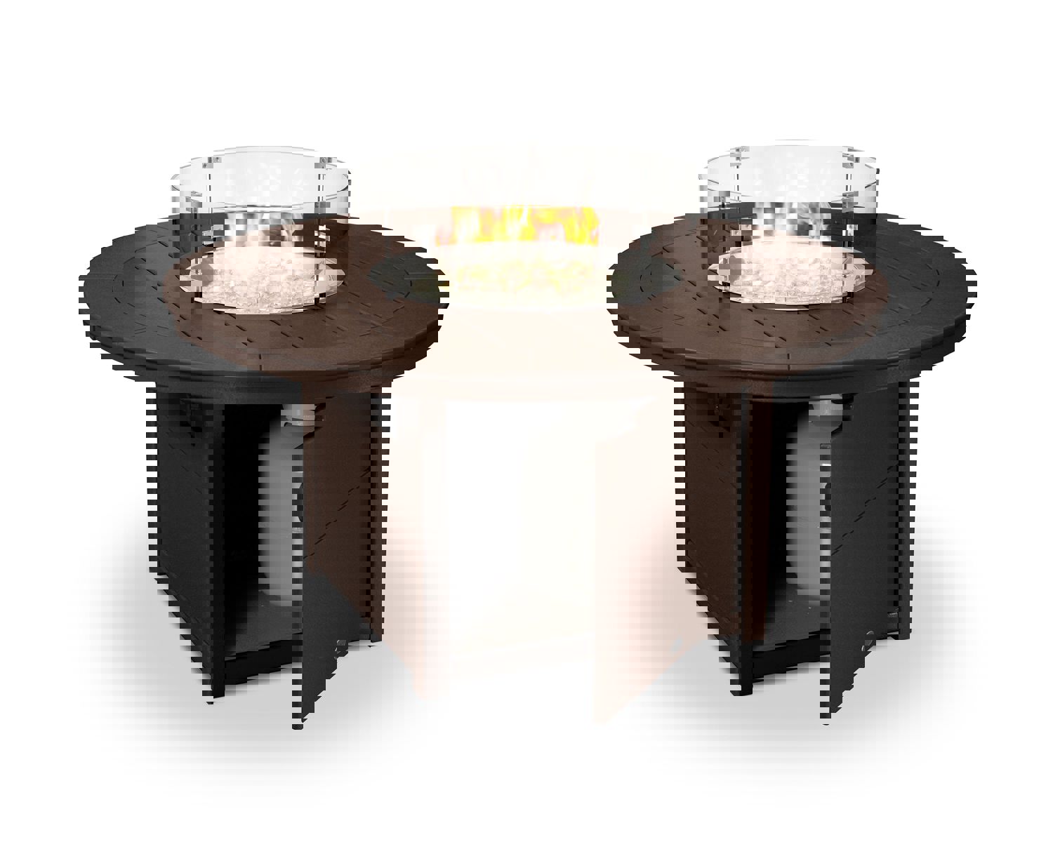 Polywood Round 48 Fire Pit Table
