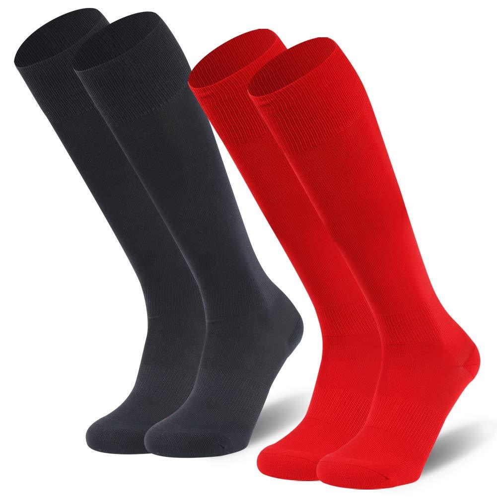Mifidy Soccer Socks Unisex Team Sports Football Long Tube Knee High Socks